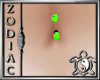 Neon Green Belly Ring