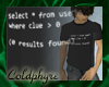 SQL Geek T-Shirt