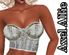 AA SILVER LEOPARD CORSET