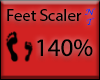 [Cup] Feet Scaler 140%