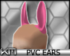 +KM+ PVC Horse Ears Pink