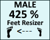 Feet Scaler 425%