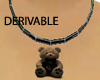 derivable bear necklace