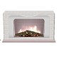 1Lu Fireplace Pink/White