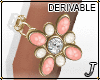 Jewel* Pat Bracelets R&L