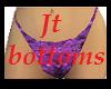 (JT)purple bikini bottom