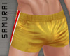 #S Rugby Shorts #Gold