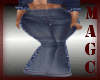 Denim blue design jeans