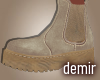 [D] Joe grey boots