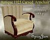 Antq 1925 Arm Chair Crm