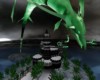 Green Dragon w castle