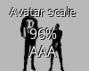 Avatar Scale 96%