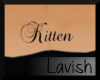 ~L~ Kitten Tattoo
