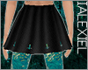[IA] Leather Cross Skirt