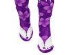 Floral Purple Stilettos