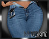 [BGD]Open Front Jeans