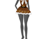 Gingerbread Star Dress