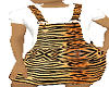 overall skirt tiger