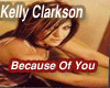 Kelly Clarkson-Because U