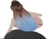 J^hair blue brown