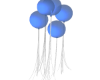 Blue Floating Balloons