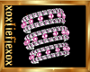 [L] Pink Pearl Bracetels