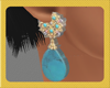 Turquoise Gold Earrings