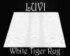 LUVI WHITE TIGER RUG
