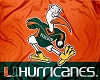 Miami Hurricanes Flag