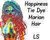 Happiness Tie Dye Hair