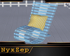 ! BLUE MODERN CHAIR