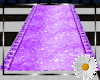 Sparkling purple aisle