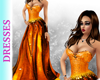 Gold Diana Gown