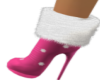 LWR}Xmas Boots Pink