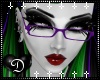 {D} Pin-Up Glasses PURP