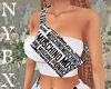 White Moschi Fanny Pack
