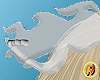 ! Glasses Flame White