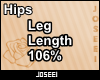 Leg Length 106%