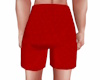 summer red shorts