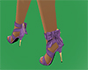 Purple Sexy Sandals