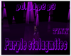 Purple Stalagmites light