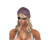 Lavender Hat/Blonde Hair