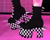 P! Chess Spike Shoes