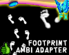 BFX Footprints White