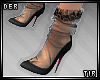 TIR&Crape high heels