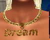 dream gold necklace