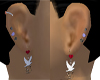 ~D~ Dove earrings