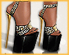 Black Gold Heels