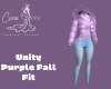 Unity Purple Fall Fit
