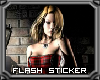 Sexy Flash Sticker